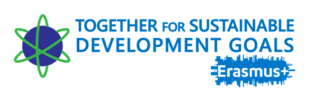 Together for Sustainamble Development Goals Erasmus+ Logo